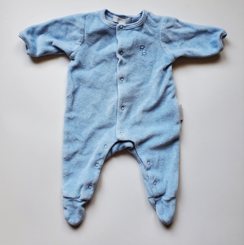 Blue Purebaby Sleeper for Newborns